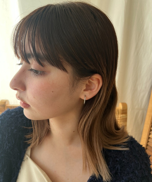 ciite'(シーテ)の「【 金属アレルギー対応 】 シンプルワンタッチ フープピアス サージカルステンレス (両耳用)(ピアス(両耳用)・レディース・ゴールド/シルバー・FREE)」の13枚目の写真