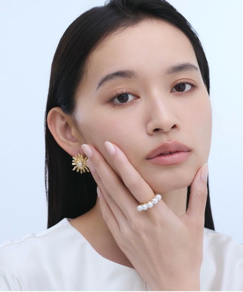 ciite'(シーテ)の「plump pearl ring / プランプ パール リング(リング・レディース・ゴールド・10号)」の10枚目の写真