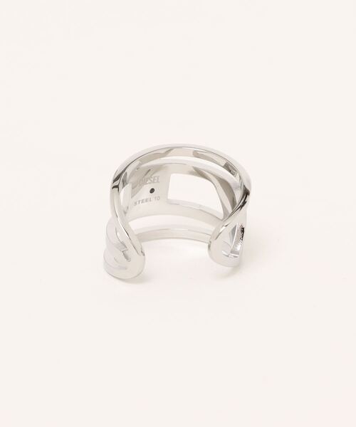 ディーゼル アクセサリー ユニセックス 指輪 シルバー DX1548040