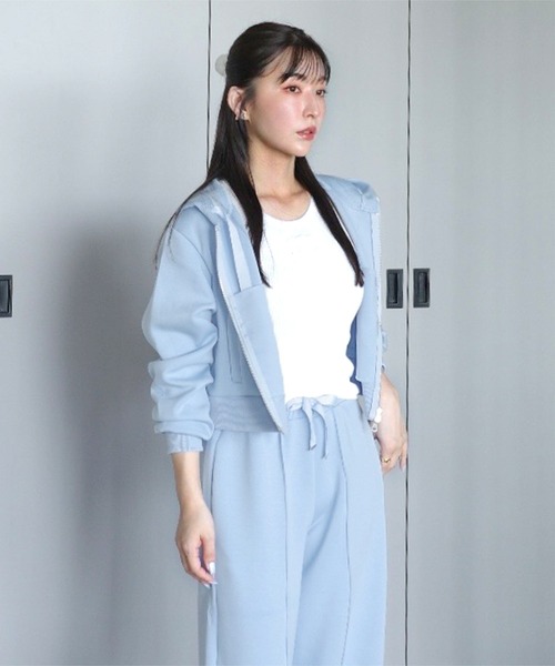 新品 kobe lettuce yuumiコラボ セットアップグレー KOBE LETTUCE スウェットパンツ ジャージ 「 Yuumiさんコラボ