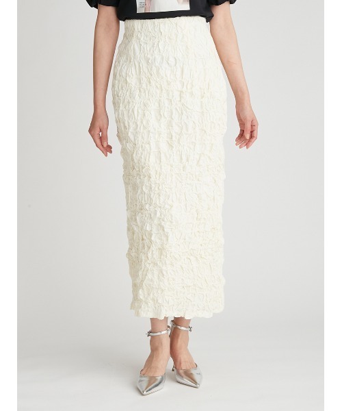 CELFORD オフホワイト タイトスカート 38 CELFORD オフホワイト タイトスカート 38