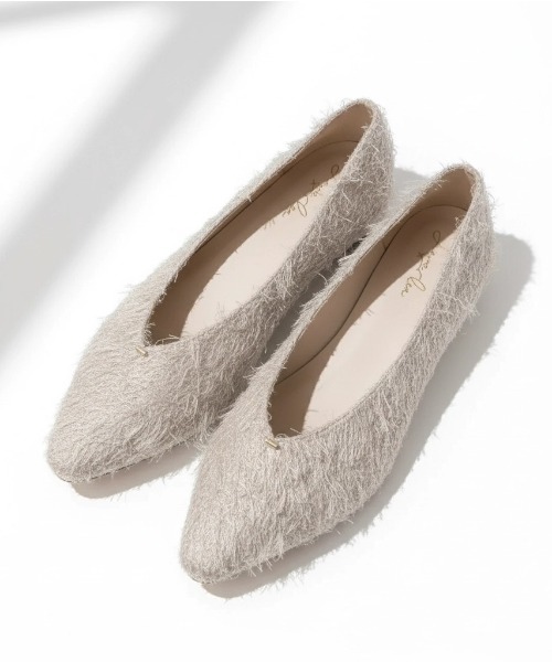 【セール】ｼﾞｬｶﾞｰﾄﾞVｶｯﾄﾌﾗｯﾄﾊﾟﾝﾌﾟｽ(0586)（パンプス）｜Launa lea（ラウナレア）