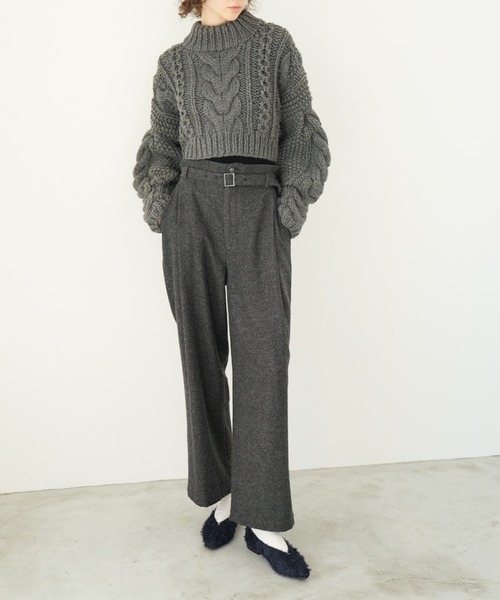 Launa lea（ラウナレア）の「ジャガードＶカットフラットパンプス(0586)（パンプス・レディース・ネイビー/ブラック/グレー系その他・22.5cm/23.0cm/23.5cm/24.0cm/24.5cm/25.0cm/22.0cm）」の13枚目の写真