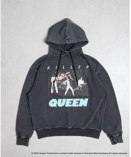 Right-on（ライトオン）の「QUEENパーカー（パーカー・メンズ・キナリ/ブラック・L/M）」の7枚目の写真