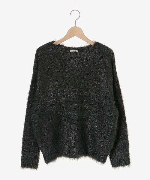 le.coeur blanc(ルクールブラン)の「ラメシャギーニットプルオーバー(ニット/セーター・レディース・ライトグレー/ダークグレー/ベージュ・38)」の19枚目の写真