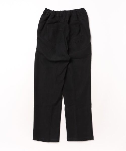 trois lapins kp（トロワラパンケーピー）の「ストレッチツイルパンツ(140～160)（その他パンツ・キッズ・ブラック/アイボリー・140cm/150cm/160cm）」の3枚目の写真