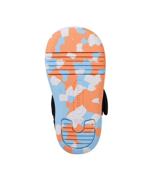 MIKI HOUSE（ミキハウス）の「ダブルラッセル ファーストベビーシューズ（ベビーシューズ/ベビーソックス・キッズ・ラベンダー/ホワイト/ブラック・13.5/13cm/12.5/12cm）」の6枚目の写真