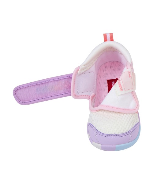 MIKI HOUSE（ミキハウス）の「ダブルラッセル ファーストベビーシューズ（ベビーシューズ/ベビーソックス・キッズ・ラベンダー/ホワイト/ブラック・13.5/13cm/12.5/12cm）」の11枚目の写真