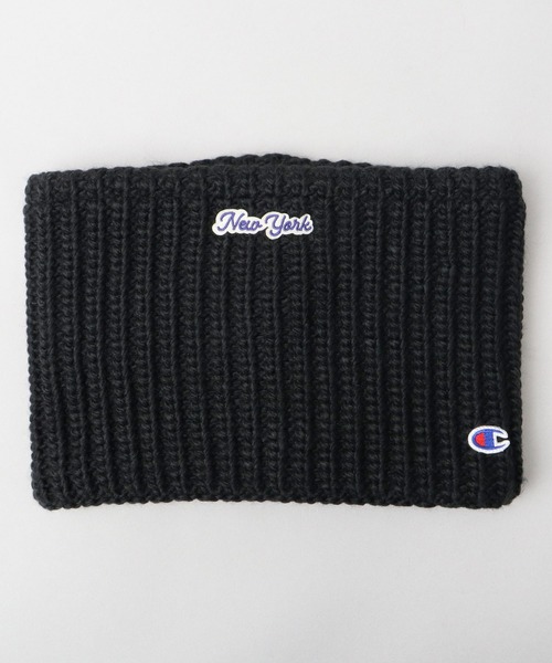 Champion(チャンピオン)の「太あぜ編ニット ネックウォーマー(ネックウォーマー/スヌード・メンズ・ブラック/アイボリー・FREE)」の19枚目の写真