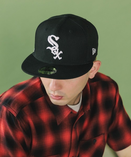 Alpha Industries(アルファインダストリーズ)の「ALPHA INDUSTRIES/アルファインダストリーズ×NEW ERA/ニューエラ M 5950ALPHA OTC フラットキャップ(キャップ・メンズ・ブラック系5/レッド系1/ブラック系3/ブルー/ブラック系2/ブラック系4/レッド系2・7 3/8/7 1/2/7 5/8)」の8枚目の写真