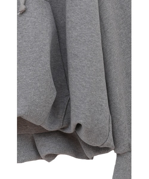 CLANE（クラネ）の「CLANE/クラネ/BALLOON SWEAT HOODIE（パーカー・レディース・ブラック/グレー/パープル・1）」の13枚目の写真