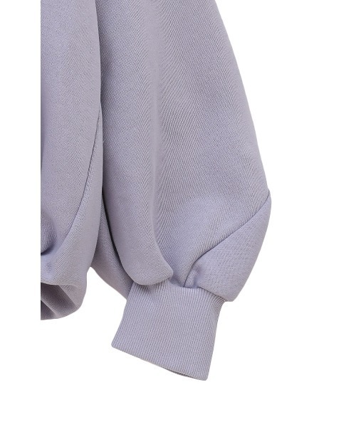 CLANE（クラネ）の「CLANE/クラネ/BALLOON SWEAT HOODIE（パーカー・レディース・ブラック/グレー/パープル・1）」の18枚目の写真