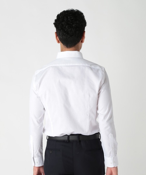 MEN'S BIGI(メンズビギ)の「コットンポリエステルドビーシャツ<吸水速乾>(シャツ/ブラウス・メンズ・ホワイト・03/01/02/04)」の11枚目の写真