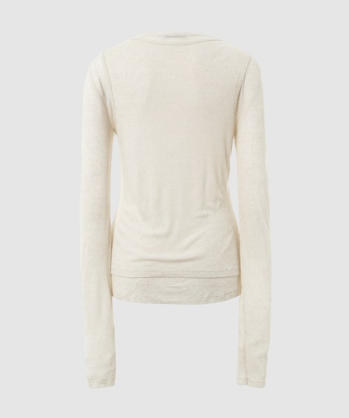 Acne Studios（アクネストゥディオズ）の「FN-WN-TSHI000710（Tシャツ/カットソー・レディース・ベージュ系その他・XS/S）」の2枚目の写真