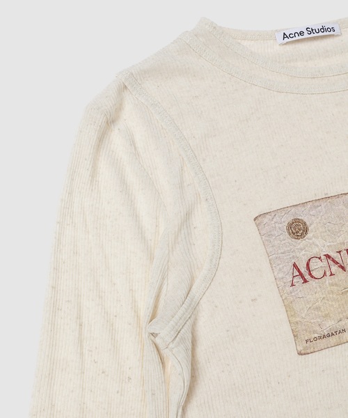 Acne Studios（アクネストゥディオズ）の「FN-WN-TSHI000710（Tシャツ/カットソー・レディース・ベージュ系その他・XS/S）」の3枚目の写真