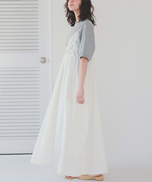 titivate(ティティベイト)の「バストレースキャミソールワンピース(ワンピース・レディース・ブラック/オフホワイト・L/M/S/SP)」の21枚目の写真