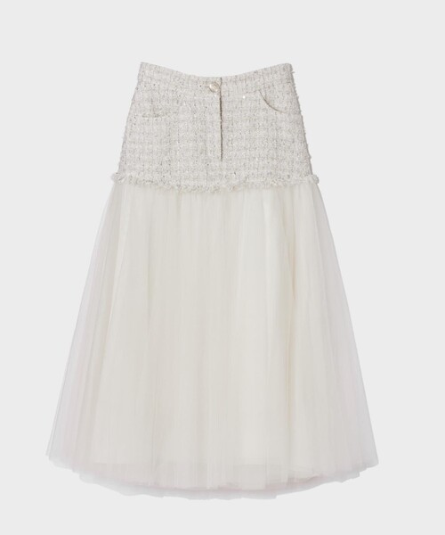 セール】ツイードコンビチュールスカート（スカート）｜GRACE CLASS