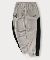 CONVERSE（コンバース）の「【CONVERSE/コンバース】ダンボール ワンポイント刺繍＆ワッペン 切替 スウェットパンツ ドローコード付（スウェットパンツ・メンズ）」