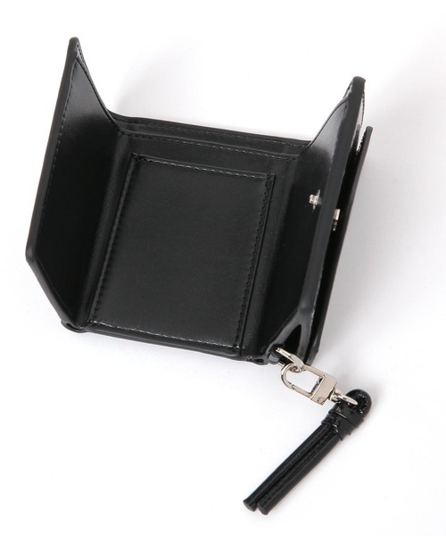 BAYFLOW（ベイフロー）の「メタリック三つ折りウォレット（財布・レディース・ライトグレー/ブラック/イエロー・FREE）」の13枚目の写真