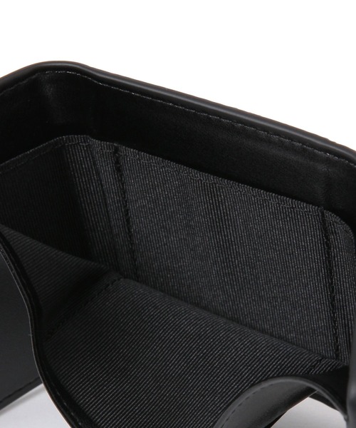 BAYFLOW（ベイフロー）の「メタリック三つ折りウォレット（財布・レディース・ライトグレー/ブラック/イエロー・FREE）」の9枚目の写真