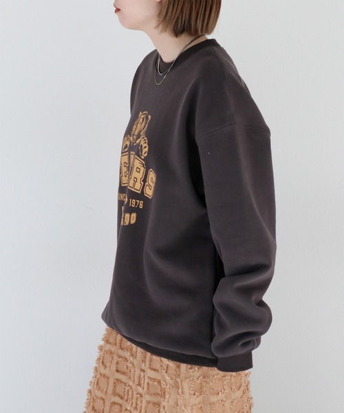 cepo（セポ）の「裏起毛ロゴクルーネックスウェット（スウェット・レディース・ホワイト/チャコール/グレー・M）」の16枚目の写真