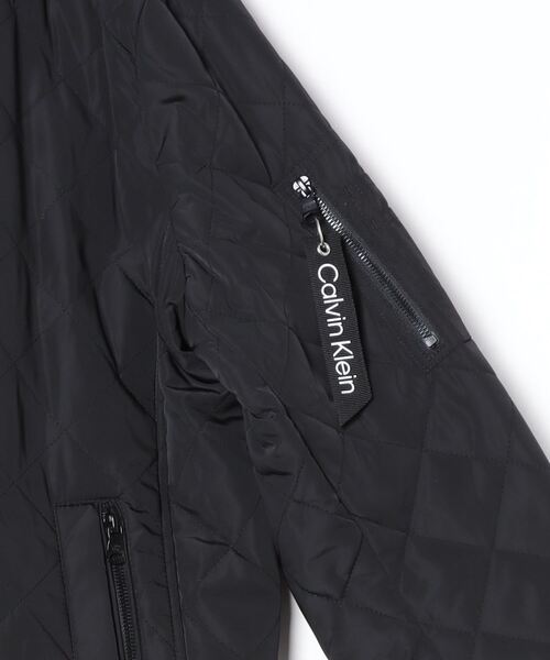 【セール】Calvin Klein / カルバンクライン QUILTED BASEBALL JACKET MA1 キルティング ナイロン ブルゾン フライトジャケット（ブルゾン）｜Calvin Klein（カルバン・クライン）