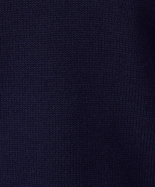COMME CA ISM(コムサイズム)の「チェーンステッチ風 ロゴニット(ニット/セーター・レディース・アイボリー/ネイビー・FREE)」の14枚目の写真