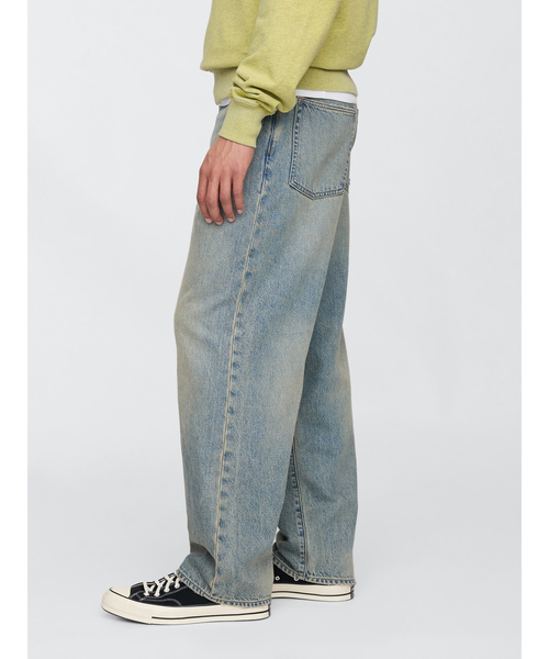 GAP（ギャップ）の「ウルトラソフト バギーデニム（デニムパンツ・メンズ・インディゴブルー・28W 30L/30W 30L/29W 30L/31W 30L/31W 32L/32W 30L/32W 32L/33W 32L/34W 32L/36W 32L）」の6枚目の写真