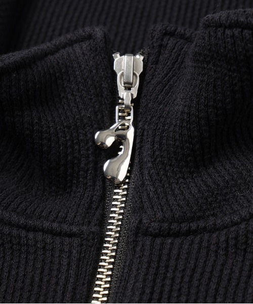 JIEDA（ジエダ）の「STRIPE FULL ZIP JACKET（ブルゾン・メンズ・ブラック/グレー・1/2）」の10枚目の写真