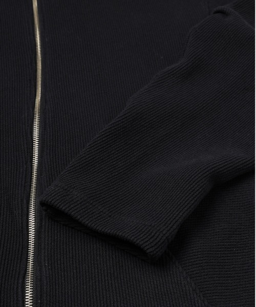 JIEDA（ジエダ）の「STRIPE FULL ZIP JACKET（ブルゾン・メンズ・ブラック/グレー・1/2）」の8枚目の写真