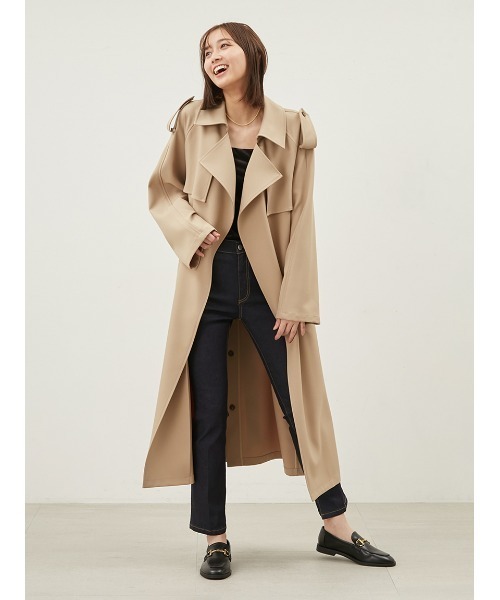 Mila Owen(ミラオーウェン)の「裾スリットスキニーデニムパンツ【ウォッシャブル】(その他パンツ・レディース・ブラック/ブルー/インディゴブルー・0/1)」の13枚目の写真