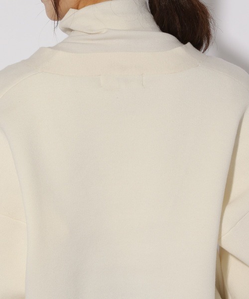 Elura（エルーラ）の「ダブルフェイスカーディガン/316575（カーディガン/ボレロ・レディース・ライトグレー/ホワイト/ネイビー・FREE）」の14枚目の写真