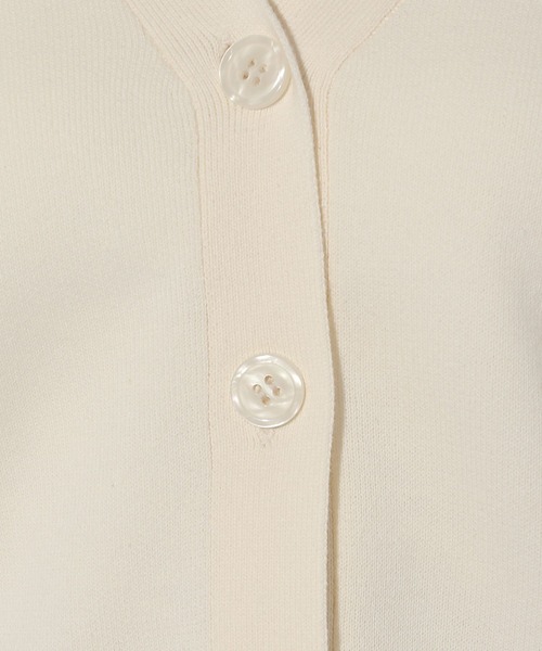 Elura（エルーラ）の「ダブルフェイスカーディガン/316575（カーディガン/ボレロ・レディース・ライトグレー/ホワイト/ネイビー・FREE）」の15枚目の写真