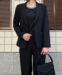 Bonjour Sagan（ボンジュールサガン）の「洗える！選べる7色9サイズ テーラードジャケット　※セットアップ可（スーツジャケット）」