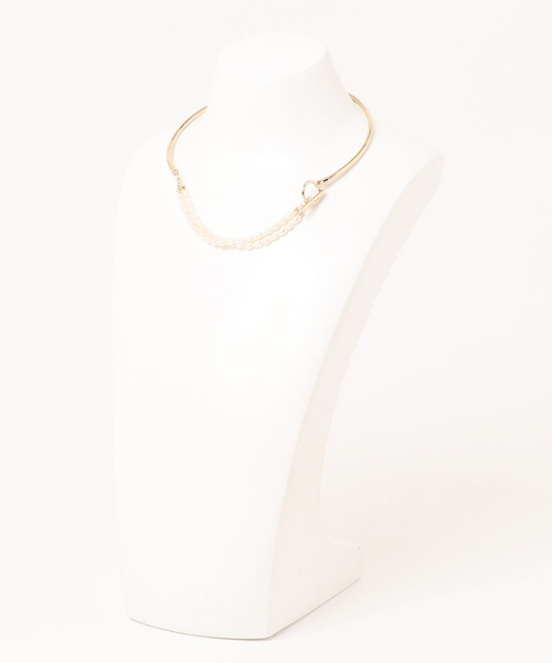 qualite（カリテ）の「バロックパールチョーカー（チョーカー・レディース・ゴールド/シルバー・フリー）」の3枚目の写真