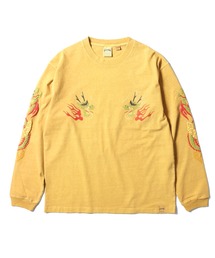 HOUSTON ピグメントロングTシャツ(DROGON)