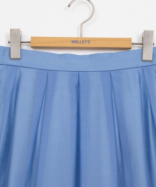 NOLLEY’S(ノーリーズ)の「《セットアップ対応》ウォッシャブルタックフレアシアースカート(スカート・レディース・ライトブルー/ネイビー/ピンク・38/36)」の20枚目の写真