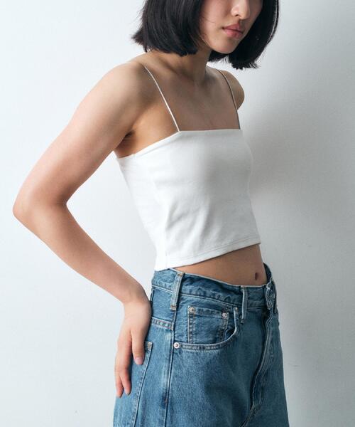 CODE A（コードエー）の「bandeau bra top（チューブトップ・レディース・ライトグレー/ホワイト/ブラック・00）」の4枚目の写真