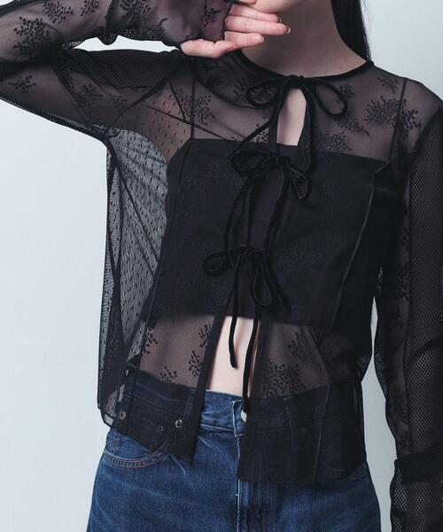 CODE A（コードエー）の「bandeau bra top（チューブトップ・レディース・ライトグレー/ホワイト/ブラック・00）」の7枚目の写真