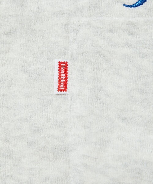 FREAK'S STORE（フリークスストア）の「SAUVENIR/サウベニア 別注 KANNAIGI by Healthknit/パイル/館内着/ヘルスニット/セットアップ（ルームウェア/パジャマ・メンズ・ホワイト系/ブラック系/ブラック/アッシュグレー/ブルー・SMALL/LARGE/MEDIUM）」の9枚目の写真