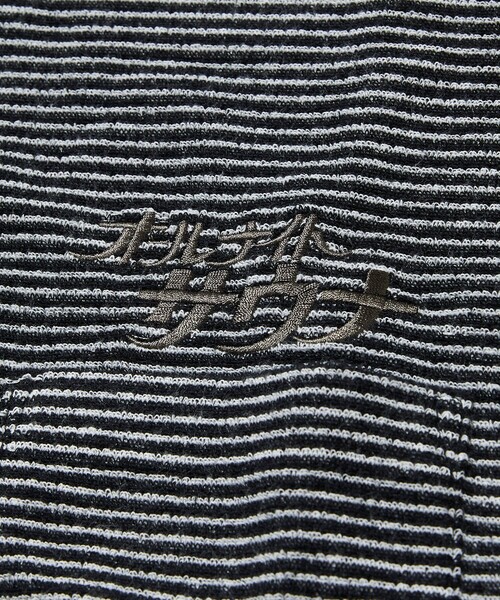 FREAK'S STORE（フリークスストア）の「SAUVENIR/サウベニア 別注 KANNAIGI by Healthknit/パイル/館内着/ヘルスニット/セットアップ（ルームウェア/パジャマ・メンズ・ホワイト系/ブラック系/ブラック/アッシュグレー/ブルー・SMALL/LARGE/MEDIUM）」の19枚目の写真