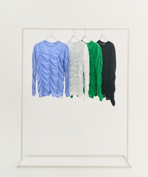 Pickl gather CS ピックルギャザーカットソー（Tシャツ