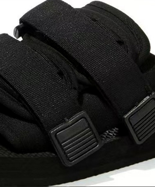 AU&MU★サンダル ダブルベルトバックル ユニセックス AU12 UNITED ARROWS LTD. OUTLET｜レザー ダブルベルト バック