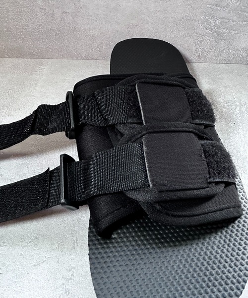 CALIFORNIA OUTFITTERS（カリフォルニア アウトフィッターズ）の「3-2A84 ダブルベルト サンダル フラット ブラック ユニセックス（サンダル・メンズ・ブラック・23cm/24cm/25cm/26cm/27cm/28cm）」の14枚目の写真