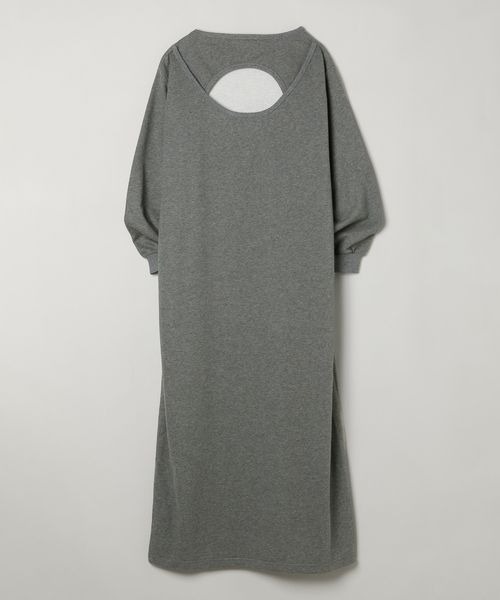 JEANASIS(ジーナシス)の「【Les Fleurs】バックオープンワンピース/324559(ワンピース・レディース・杢グレー・FREE)」の3枚目の写真