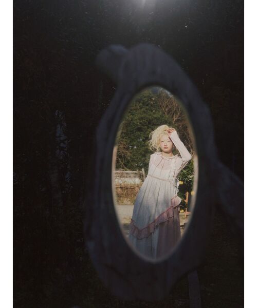 merry jenny flower checkアシメワンピース flower checkアシメワンピース[品番：MKSW0063402]｜merry jenny