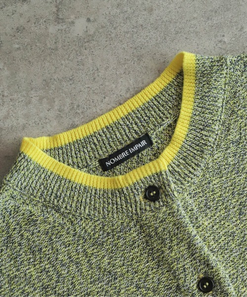 綿麻MIX クルーカーデ | NOMBRE IMPAIR