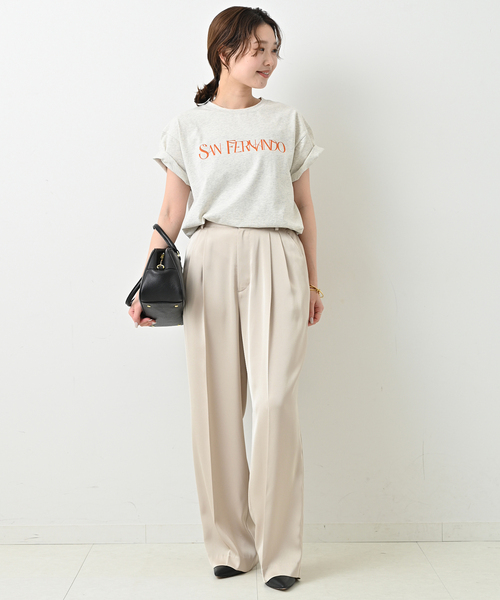 ACサテン タックパンツ（その他パンツ）｜SLOBE IENA（スローブ