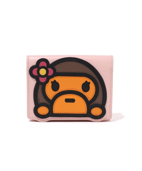 A BATHING APE（アベイシングエイプ）の「BABY LISA LEATHER WALLET