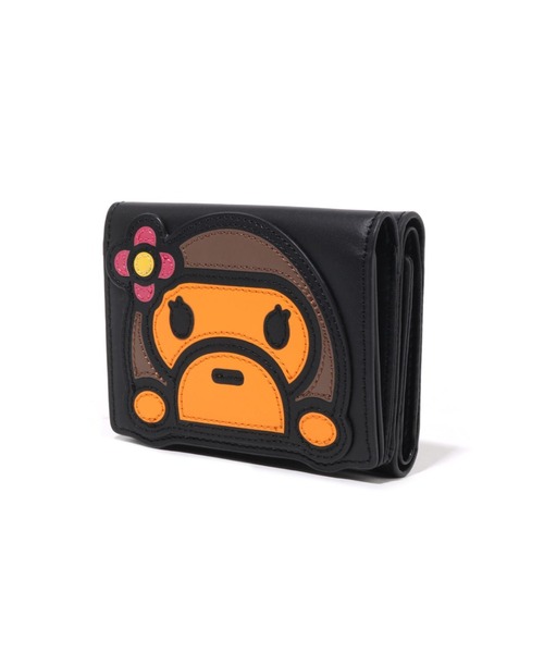 A BATHING APE（アベイシングエイプ）の「BABY LISA LEATHER WALLET